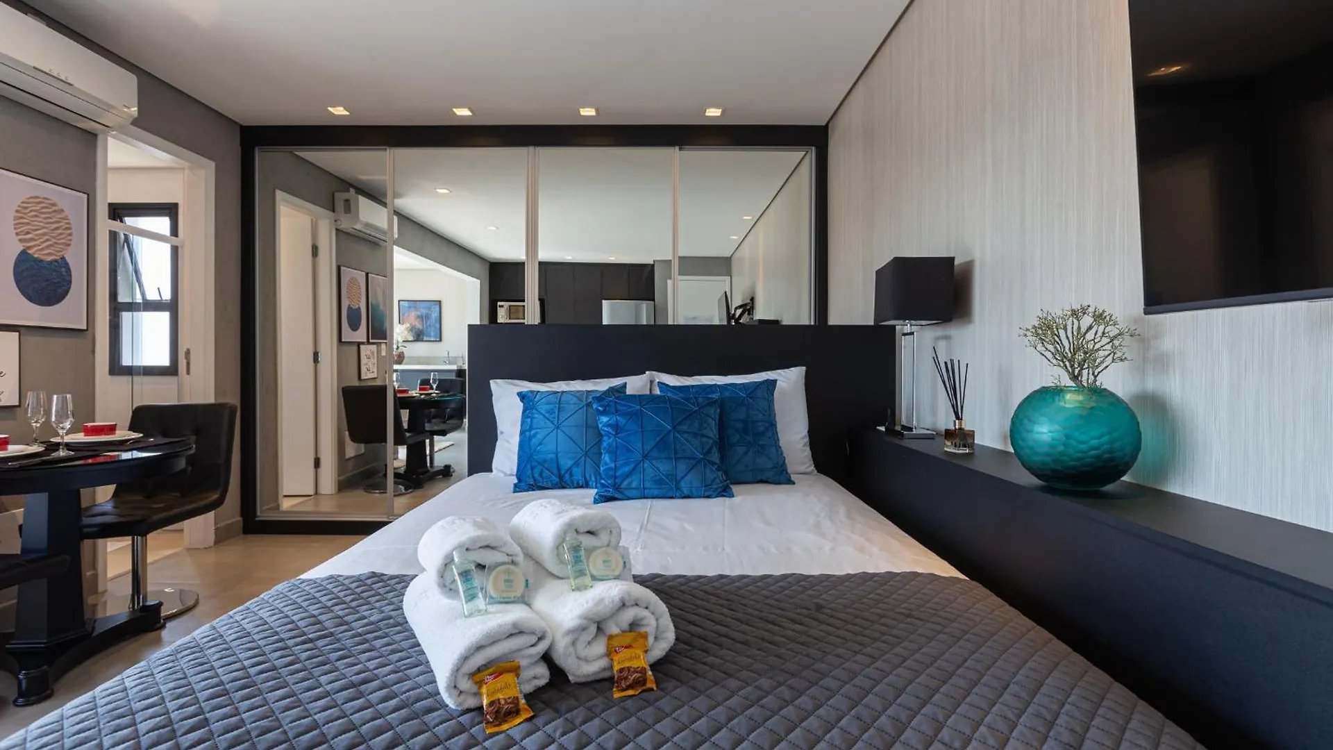 Easy Star - Espacoso Studio Ao Lado Do Aeroporto De Congonhas - Zy01G Sao Paulo Apartment