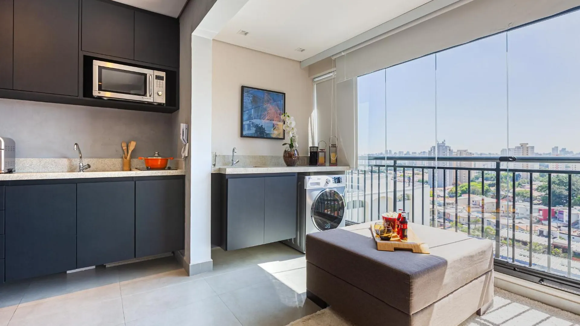 Apartment Easy Star - Espacoso Studio Ao Lado Do Aeroporto De Congonhas - Zy01G Sao Paulo Brazil