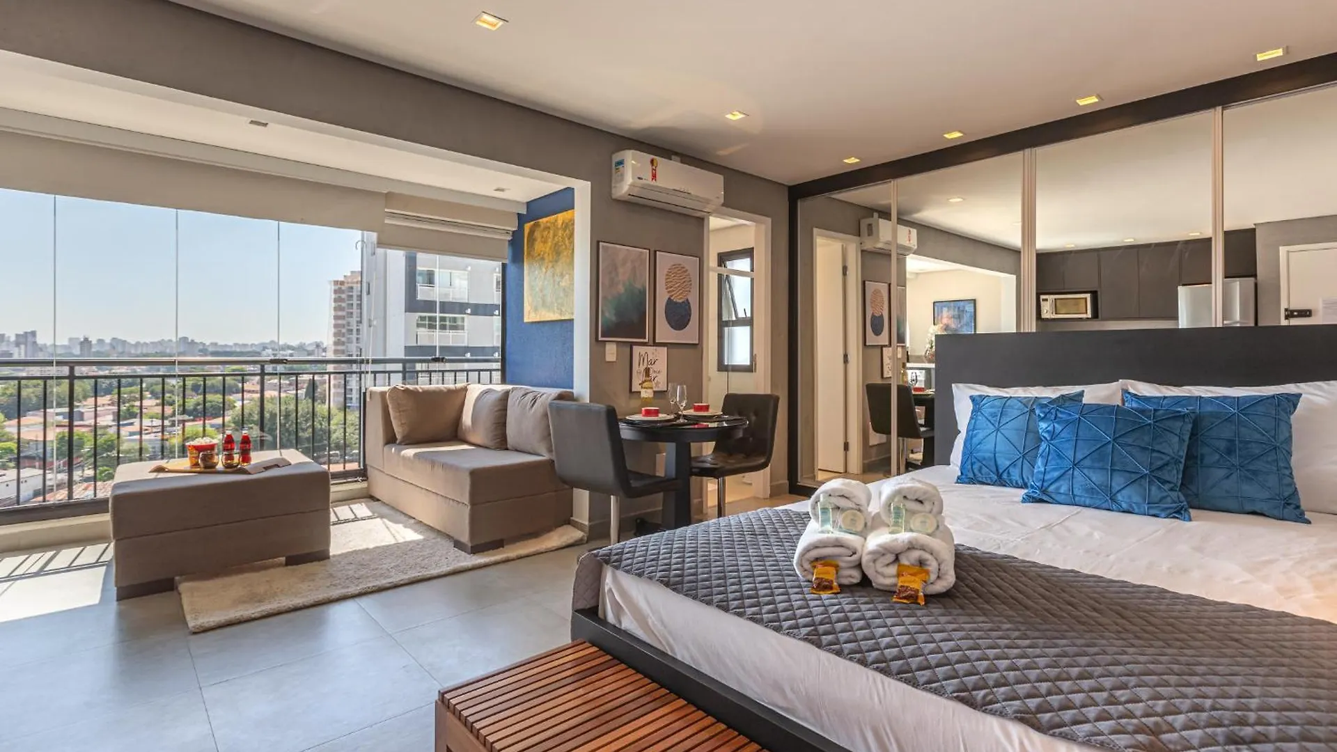 Apartment Easy Star - Espacoso Studio Ao Lado Do Aeroporto De Congonhas - Zy01G Sao Paulo