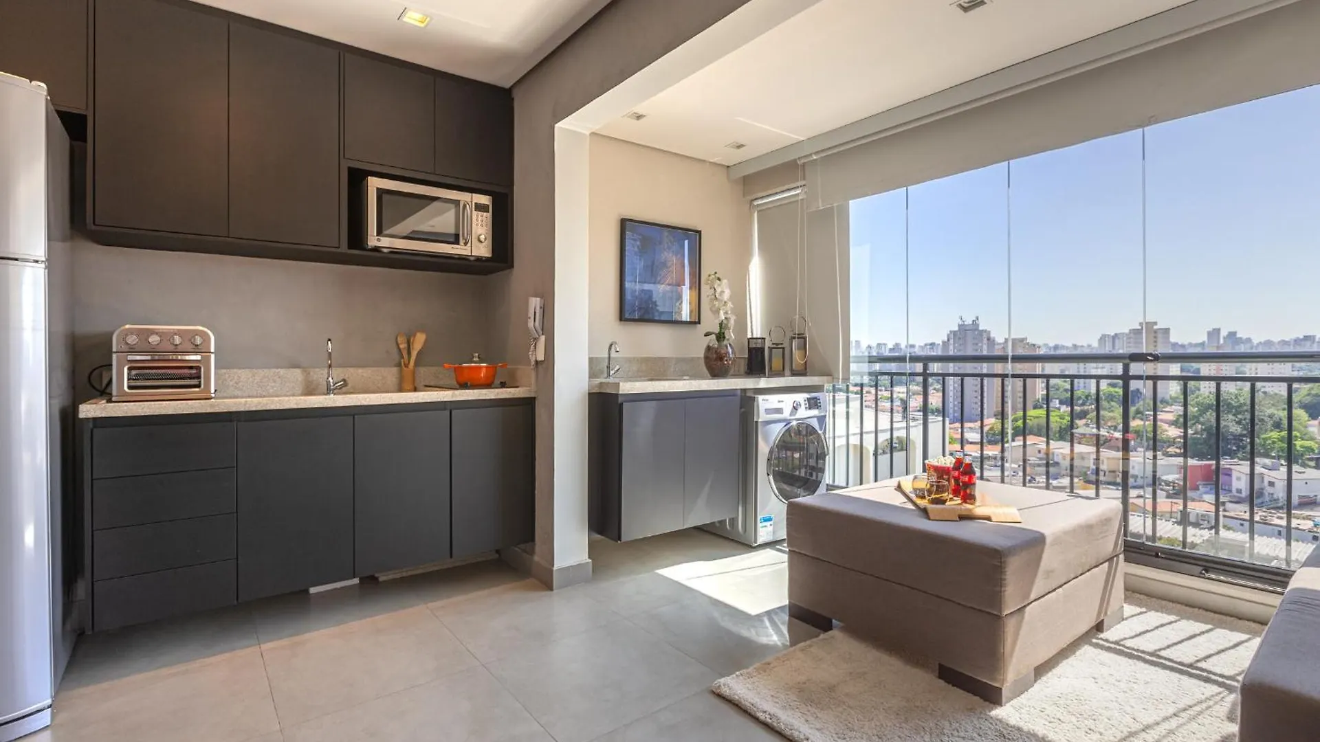 Easy Star - Espacoso Studio Ao Lado Do Aeroporto De Congonhas - Zy01G Sao Paulo Apartment